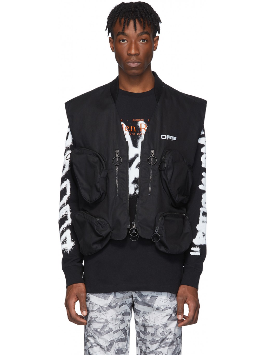 OFF-WHITE Black Tactical Vest