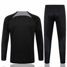 Corinthians Mens Black Training Technical Football Tracksuit 2024-25