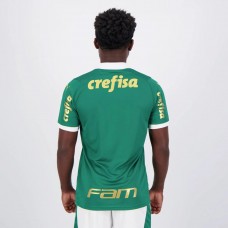 Palmeiras Mens Brazilian Champion Patch Home Jersey 2024-25