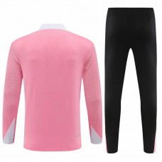 PSG Jordan Mens Pink Training Technical Football Tracksuit 2024-25