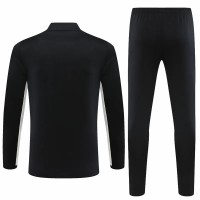 PSG Black Training Technical Football Tracksuit 23-24