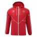 Arsenal Mens Red Windbreaker Jacket 24-25