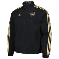 Arsenal Mens Ian Wright Anthem Reversible Full-Zip Jacket 23-24