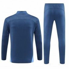 Manchester City FC Mens Navy Training Technical Football Tracksuit 24-25