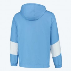 Manchester City Mens Pre Match Anthem Full Zip Hoodie Jacket 23-24