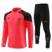 Manchester City FC Red Training Technical Football Tracksuit 23-24