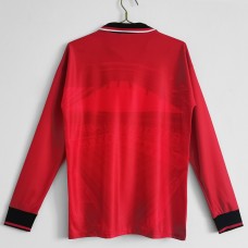 Manchester United FC Long Sleeve Home Retro Jersey 1994-1995