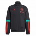 Manchester United Mens Training Presentation Jacket Black 23-24