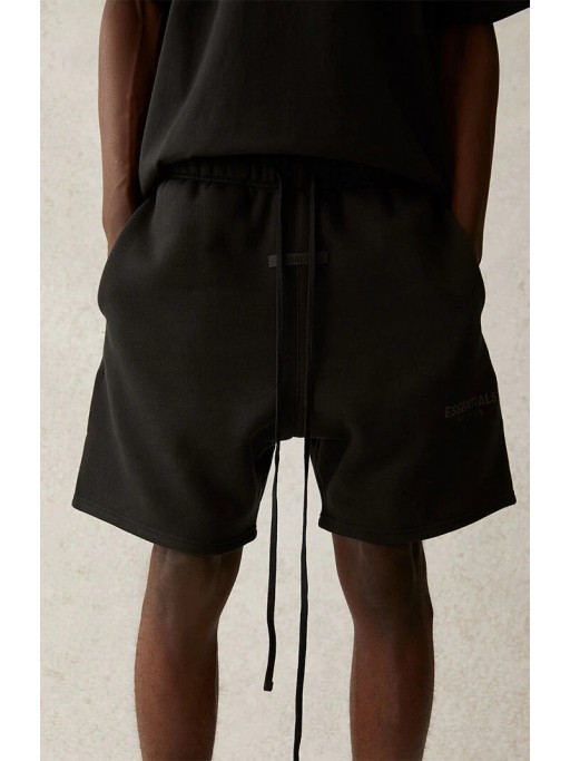 Fear Of God Essentials Black Sweat Shorts