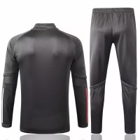 Real Madrid Training Sweat Soccer Black Tracksuit 2020