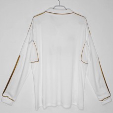Real Madrid Long Sleeve Home Retro Jersey 2011-2012