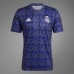 Real Madrid Mens Shadow Navy Pre Match Jersey 23-24