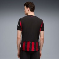 AC Milan Mens Home Authentic Jersey 25-26