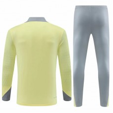 Club America Mens Yellow Training Technical Football Tracksuit 2024-25