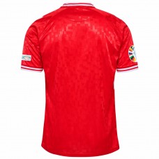 Denmark Mens Euro 2024 Home Jersey