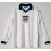England Long Sleeve Home Retro Jersey 1996 