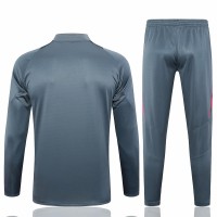 Germany Mens Grey Training Technical Football Tracksuit 2024-25