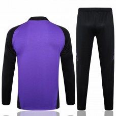 Germany Mens Purple Training Technical Football Tracksuit 2024-25