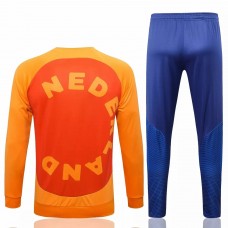 Netherlands Orange Training Presentation Football Tracksuit 2022-23