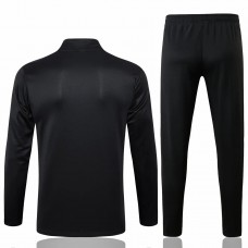 Al Nassr FC Mens Black Training Technical Football Tracksuit 24-25